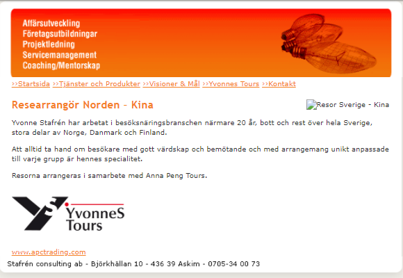 Stafrén Consulting AB - Servicemanagement