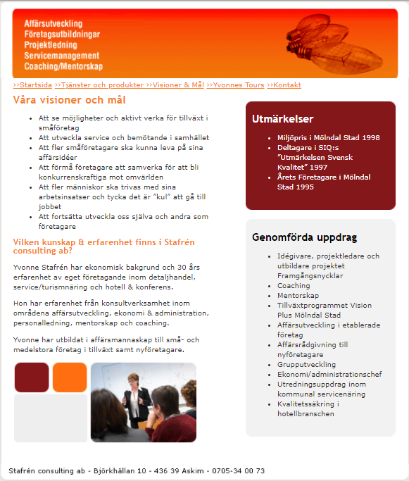 Stafrén Consulting AB - Projektledning